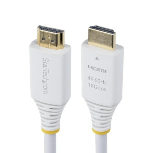 Cable HDMI StarTech 3m Certificado Premium UHD 4K 60Hz HDR10 ARC Blanco