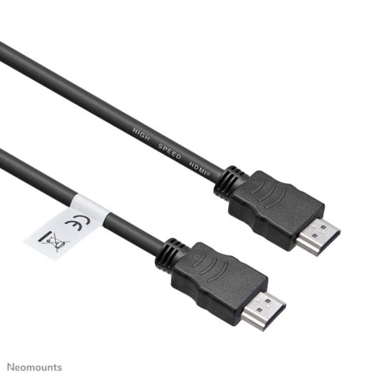 Cavo HDMI Neomounts HDMI6MM 1,8 metri, HDMI tipo A (Standard), 10,2 Gbit/s, Nero