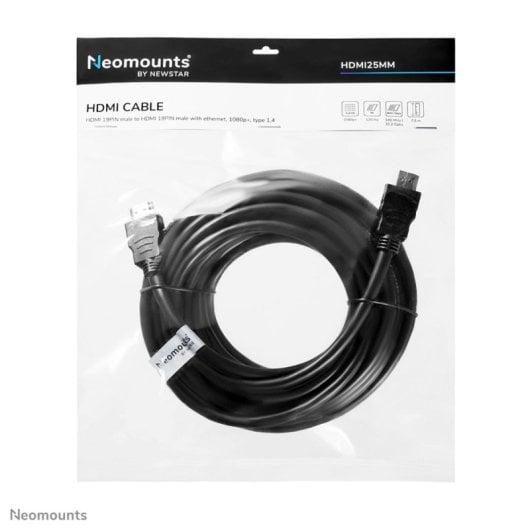 Cavo HDMI Neomounts HDMI25MM 7,5 m, 10,2 Gbit/s, Nero