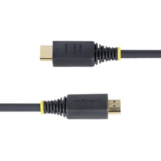 Cable HDMI StarTech Certifié Premium 0,5 m 4K60Hz HDR10 ARC 18Gbps Noir