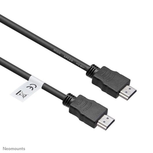 Cable HDMI Neomounts HDMI3MM 1 m Negro 10,2 Gbit/s Conectores Macho-Macho