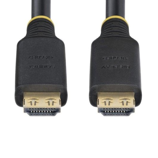 Cavo HDMI StarTech.com HDMI2-CABLE-GRIP-35F 10,6 m HDMI 2.0 ARC 18 Gbit/s Nero