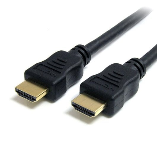Hochgeschwindigkeits-HDMI Kabel mit Ethernet 1 m HDMI Typ A zu HDMI Typ A 4K 30Hz 3D 10,2 Gbit/s Schwarz