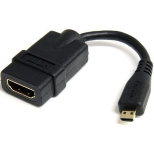 Adaptador Micro HDMI a HDMI StarTech 4K 30Hz Negro 0,127 m
