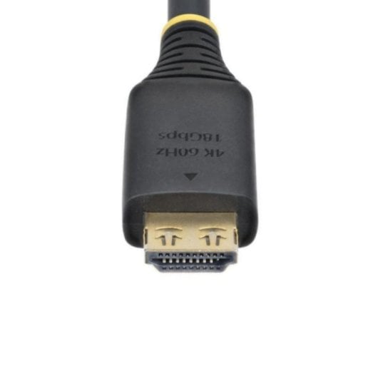 Cable HDMI StarTech 4,5 m UHD 4K60Hz HDR10 conectores oro TPE 18Gbps