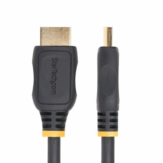 HDMI 2.0 Verlängerungskabel 1 m Schwarz, Stecker A auf Buchse A, 4K 60Hz, HDR, ARC, 18 Gbps, vergoldete Kontakte