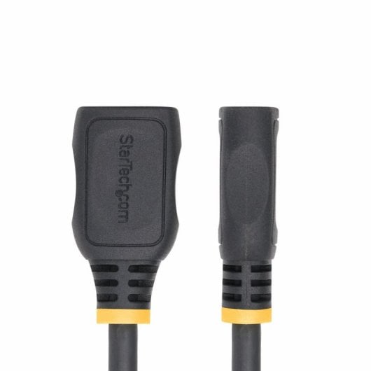 HDMI 2.0 Verlängerungskabel 1 m Schwarz, Stecker A auf Buchse A, 4K 60Hz, HDR, ARC, 18 Gbps, vergoldete Kontakte