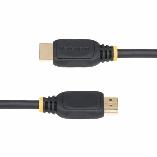 HDMI 2.0 Verlängerungskabel 1 m Schwarz, Stecker A auf Buchse A, 4K 60Hz, HDR, ARC, 18 Gbps, vergoldete Kontakte