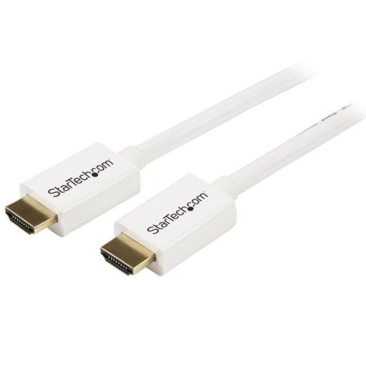 Cavo HDMI StarTech HD3MM5MW 5m Bianco CL3 Ultra HD 4K Maschio-Maschio Ethernet