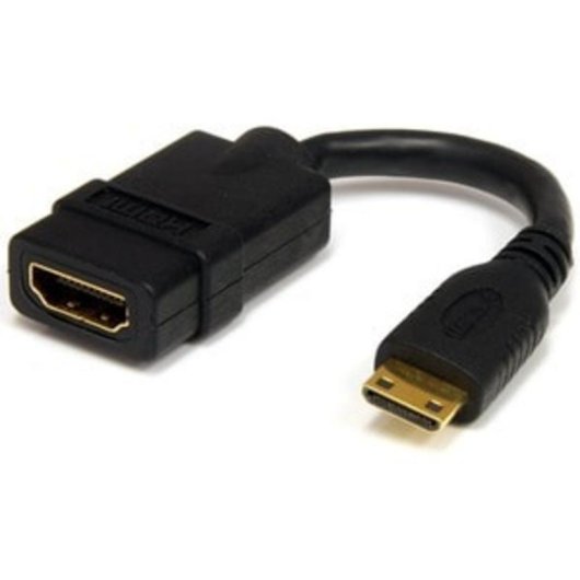 Adaptateur HDMI StarTech 12,5cm Mini HDMI vers HDMI 4K Noir