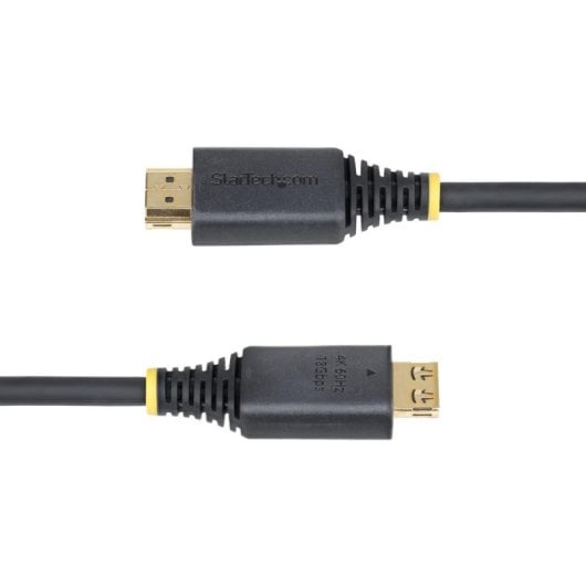 3 m High-Speed HDMI-Kabel mit Grip-Steckern, 4K 60Hz/1440p 144Hz, HDR10/HDCP 2.2/ARC, HDMI 2.0, TPE-Ummantelung, Schwarz