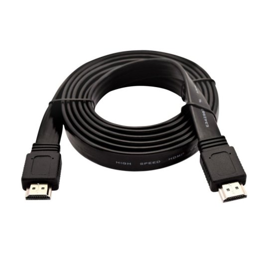 Cavo HDMI ad alta velocità con Ethernet 2 m, connettore maschio-maschio, nero