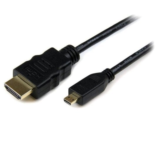 Kabel HDMI Micro HDMI StarTech 0.5m 4K 3D ARC Schwarz