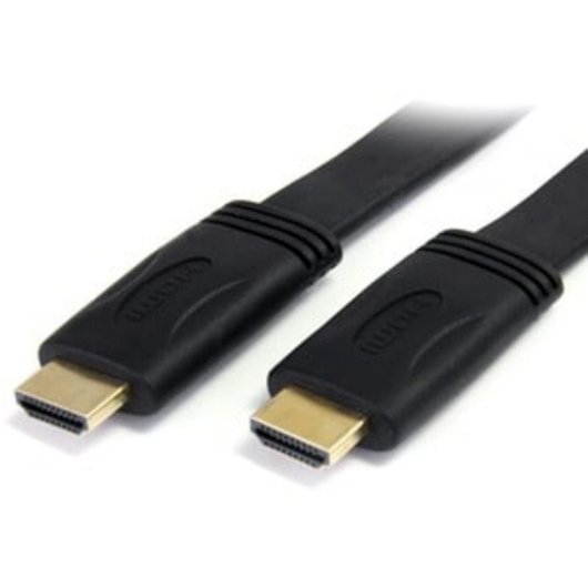Cable HDMI Plano StarTech HDMM5MFL 5m Ultra HD 4K con Ethernet Negro