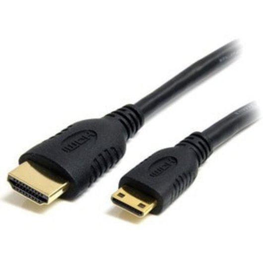 Cable HDMI StarTech HDACMM1M 1m Macho-Macho Alta Velocidad Mini HDMI Ethernet Negro