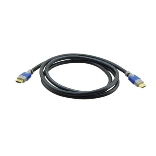 Cable HDMI Kramer C-HM/HM/PRO-20 6,1 m 4K60Hz Blindado Oro Negro