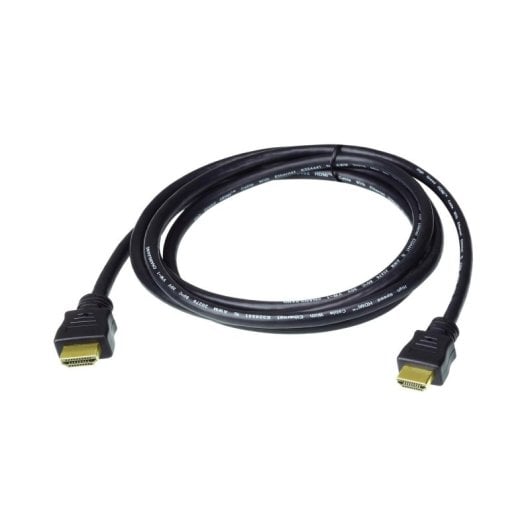 Cable HDMI ATEN 2L-7D03H 3 m True 4K Alta Velocidad Ethernet Chapado Oro Negro