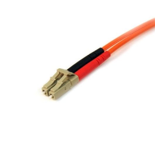 Cabo de Fibra Óptica StarTech.com 50FIBLCLC10 Multimodo 10 m LC-LC OM2 LSZH Laranja