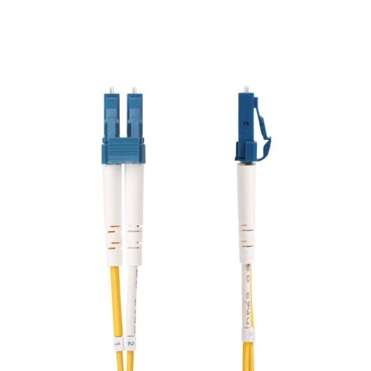 Cable de Fibra Óptica StarTech LC a SC OS2 9/125µm 1m Dúplex LSZH Amarillo