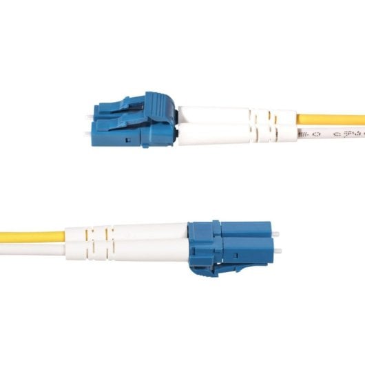 Cable de Fibra Óptica StarTech LC a SC OS2 9/125µm 1m Dúplex LSZH Amarillo