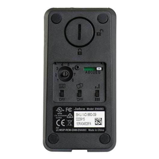 Procesador de audio Jabra Link 860 Negro Bluetooth PeakStop Safetone G616