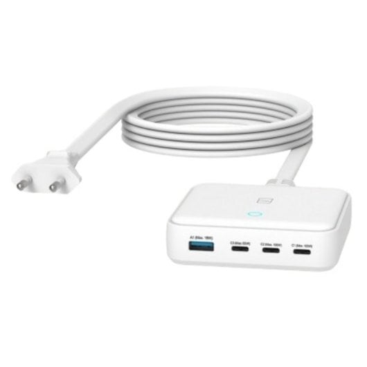 Fuente de Alimentacion Tucano 100W Quick Charge 3.0 MA-DEGAN100-EU-W 3x USB-C 1x USB-A Blanco