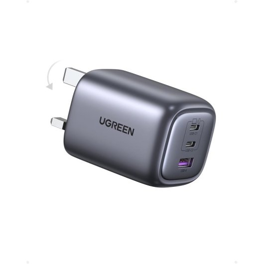 Chargeur Dicota D31984 USB-C 45W Power Delivery 2 ports intérieur blanc