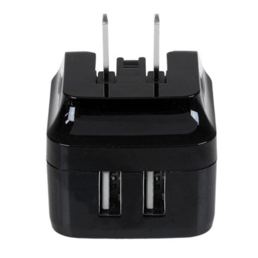 USB-Ladegerät StarTech.com USB2PACBK Schwarz 2 USB 17W Universal Reiseadapter AC