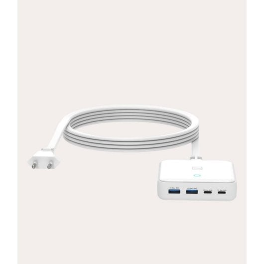 Ladegerät Subblim GaN 25W USB-C USB-A Power Delivery QC 3.0 Ultra Kompakt Weiß