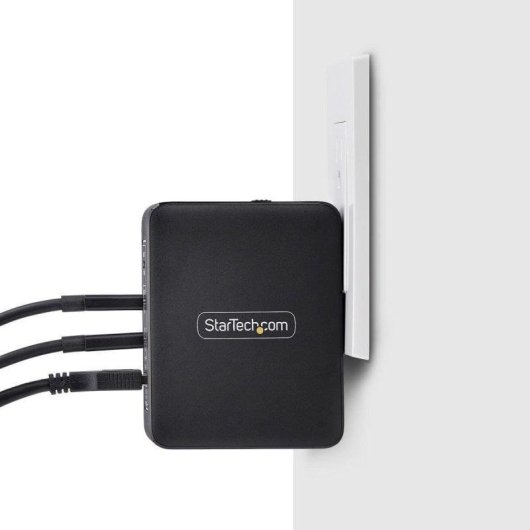 Carregador de parede StarTech.com GaN 140W 3x USB-C 1x USB-A Power Delivery 3.1 Universal