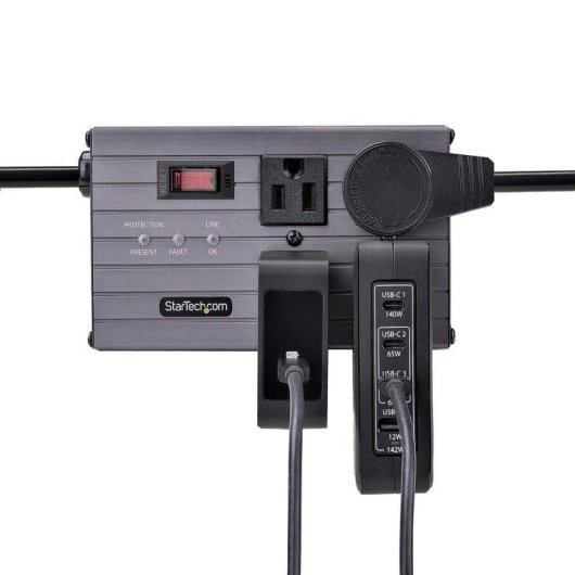 Carregador de parede StarTech.com GaN 140W 3x USB-C 1x USB-A Power Delivery 3.1 Universal