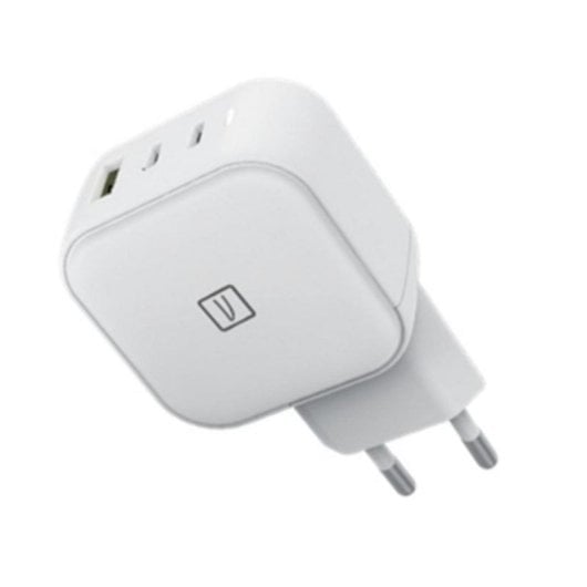 Ladegerät Tucano MA-GAN65P-EU-W Universal 65W 2x USB-C 1x USB-A Weiß