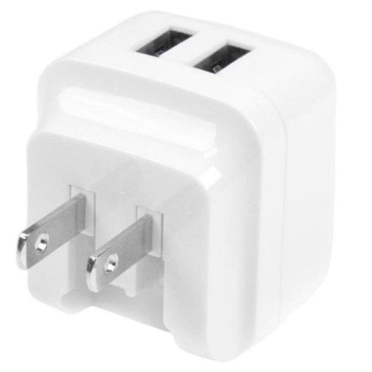 Wandladegerät StarTech.com USB2PACWH 2 Ports 17W Weiss Universaladapter