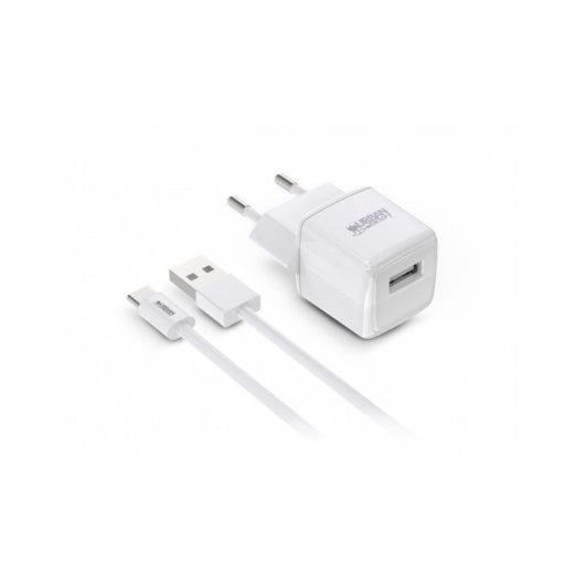 Fuente de Alimentacion Urban Factory 12W Interior Modelo PSC25UF Cable USB-C 1 m Blanco
