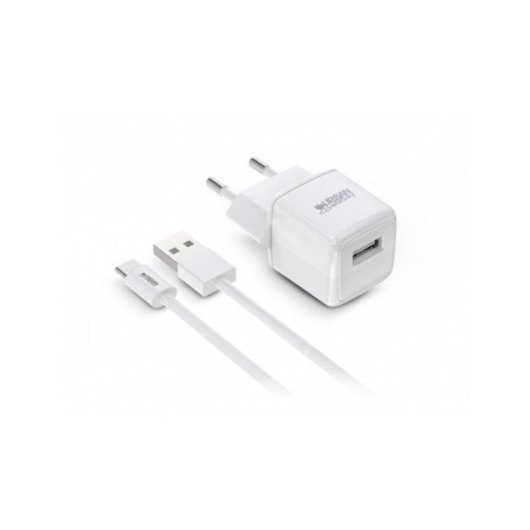 Fuente de Alimentacion Urban Factory 12W Interior Modelo PSC25UF Cable USB-C 1 m Blanco