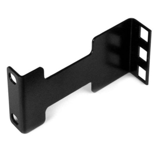 StarTech 1U Tieftiefe-Adapter Schwarz bis 10 cm für Rack 2 Stück
