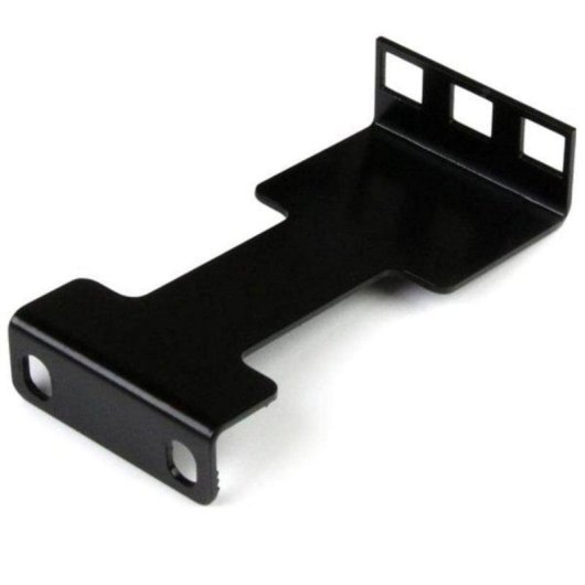 StarTech 1U Tieftiefe-Adapter Schwarz bis 10 cm für Rack 2 Stück