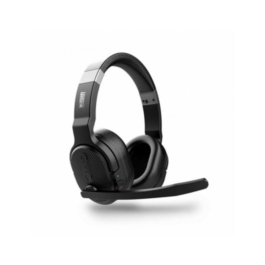 Auriculares Urban Factory MOVEE COMFORT inalámbricos Bluetooth Gaming con Cancelación de Ruido y Micrófono Negro