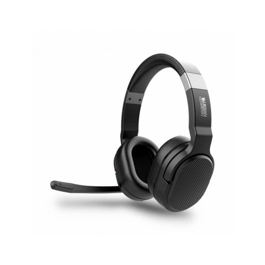 Auriculares Urban Factory MOVEE COMFORT inalámbricos Bluetooth Gaming con Cancelación de Ruido y Micrófono Negro