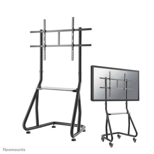Supporto TV Neomounts NS-M3800BLACK fino a 100 pollici, regolabile, con ruote, nero