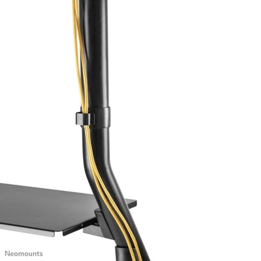 Supporto TV Neomounts NS-M3800BLACK fino a 100 pollici, regolabile, con ruote, nero