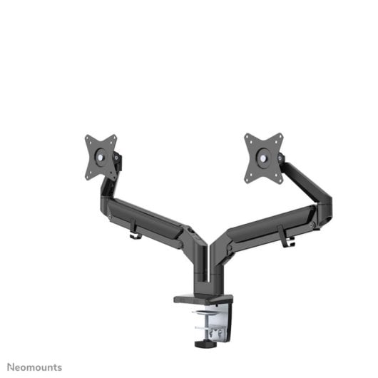 Supporto da scrivania Neomounts DS70-810BL2 doppio 17-32 pollici regolazione gas nero