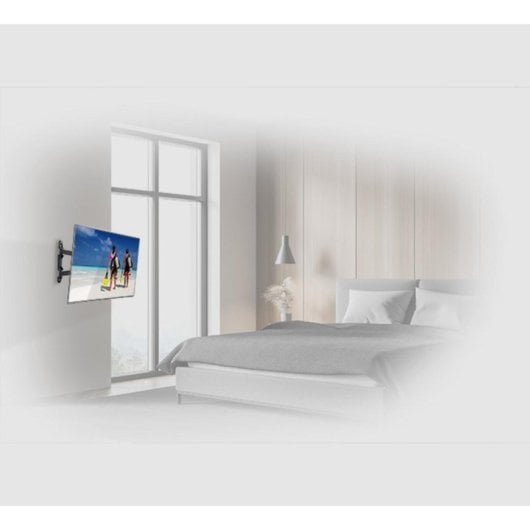 TV-Halterung B-Tech BTV513 schwenkbar neigbar bis 55 Zoll 35 kg VESA 400x400 schwarz