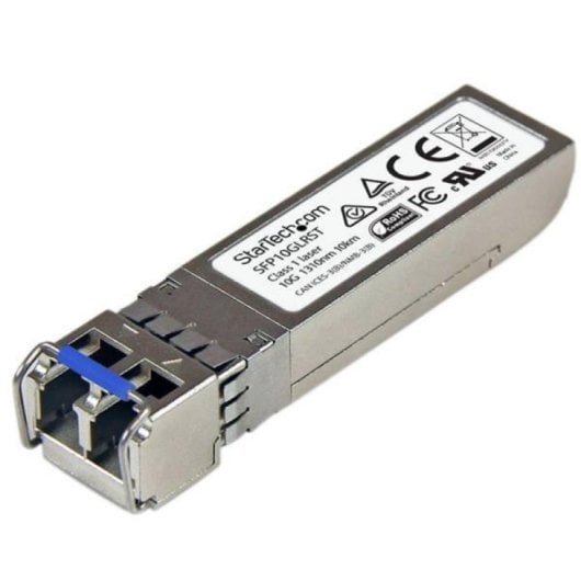 Transceptor SFP+ StarTech SFP10GLRST LC 10Gbps Fibra Monomodo 10km DDM Hot-swap