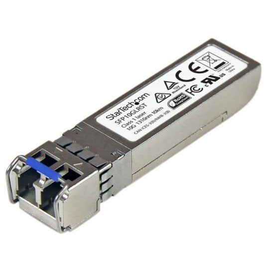 Transceptor SFP+ StarTech SFP10GLRST LC 10Gbps Fibra Monomodo 10km DDM Hot-swap