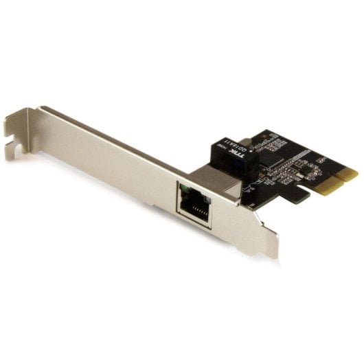 Tarjeta Red StarTech PCIe Intel I210-AT 1 GbE 1 Puerto RJ45 Doble Perfil