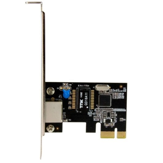Tarjeta Red StarTech PCIe Intel I210-AT 1 GbE 1 Puerto RJ45 Doble Perfil