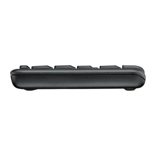 Tastatur Membran Logitech MK220 QWERTY International EER Wireless mit Maus Schwarz