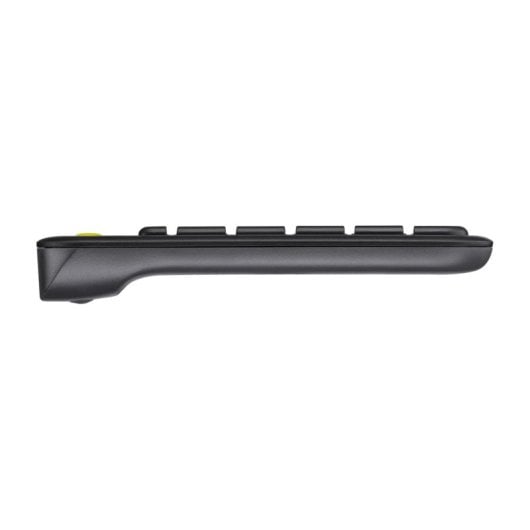 Tastiera a membrana Logitech K400 Plus Layout UK wireless con touchpad integrato nera