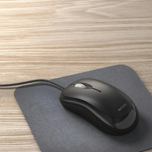 Ratón Microsoft Basic Óptico USB ambidiestro negro plug-and-play